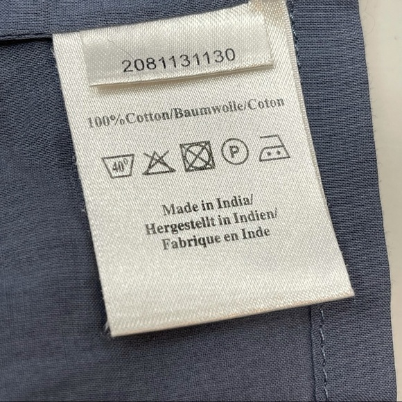 DAY BIRGER ET MIKKELSEN Women’s Gray Pleated Button Front Tunic - Picture 6 of 6